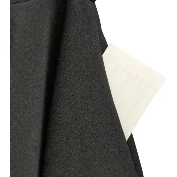 Closet London Black Sleeveless Fit and Flare Pleated Skirt Dress Size 10 - Picture 4 of 11